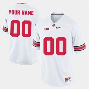 NCAA Ohio State Buckeyes Men's #00 Customized White Nike Football College Jersey QZX7545EO